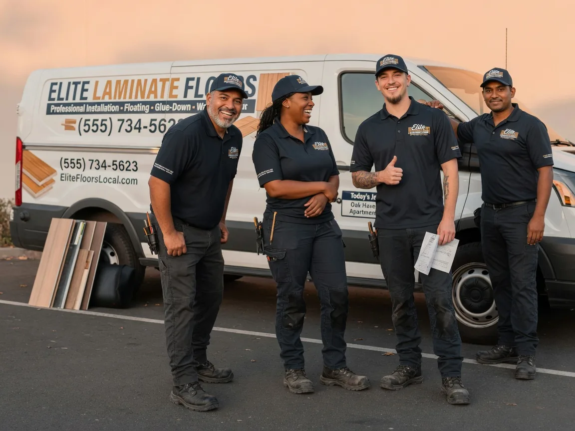 Laminate flooring installation company in Ossian, IA